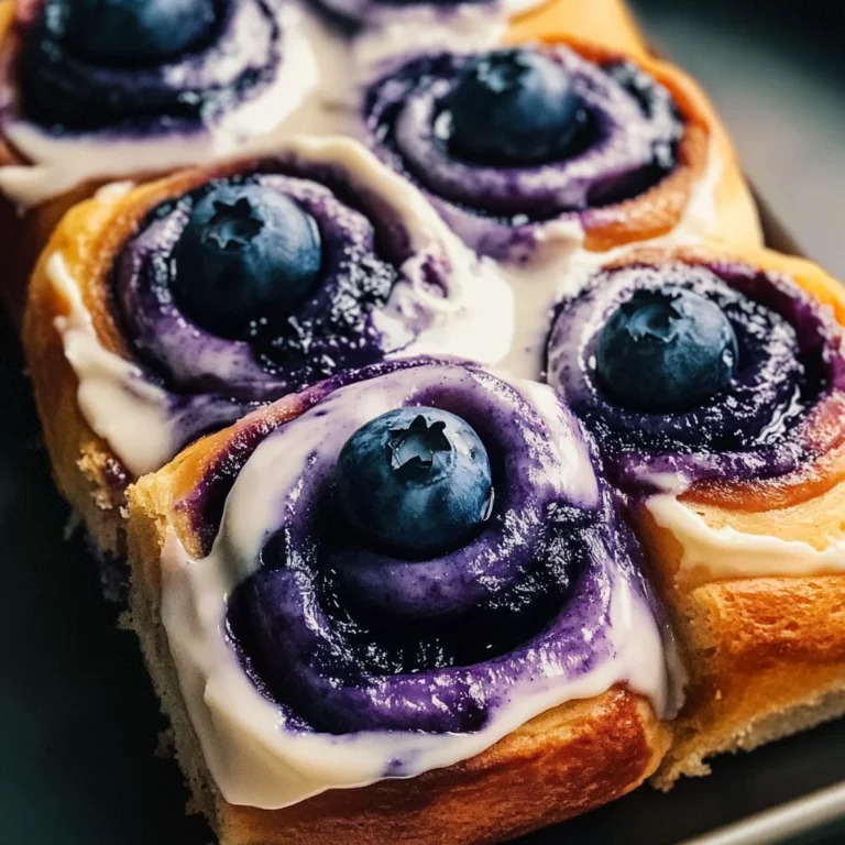 Blueberry Cinnamon Rolls