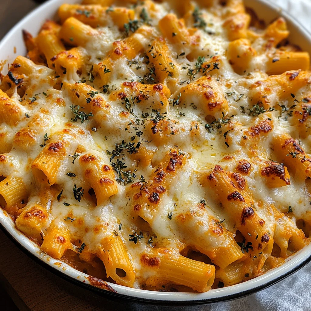 Butternut Squash Baked Ziti
