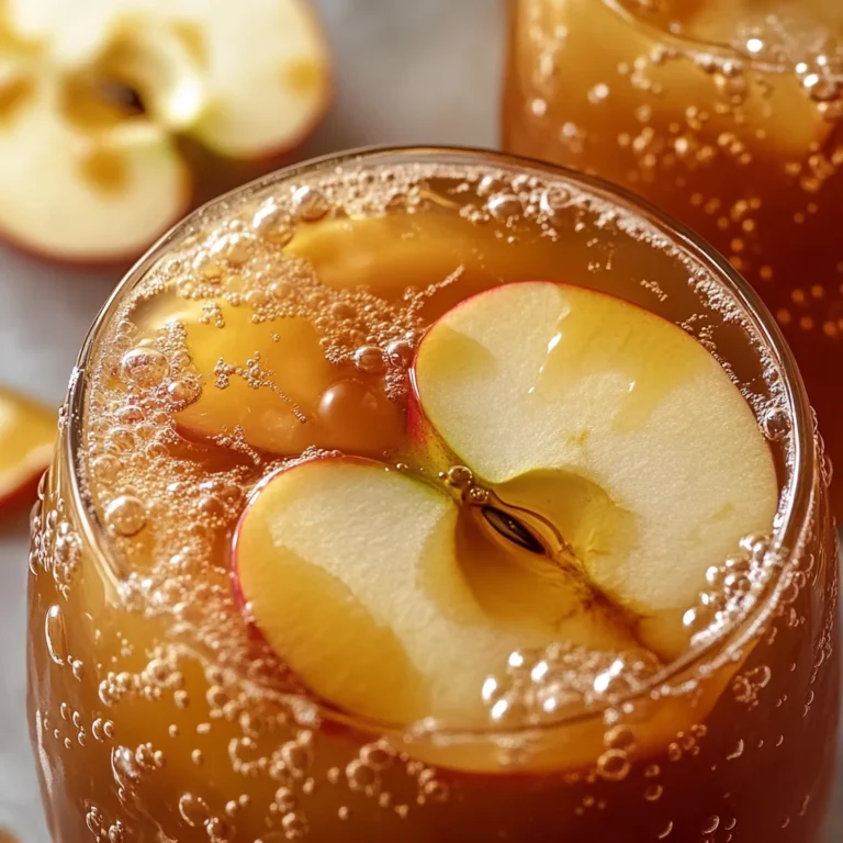 Caramel Apple Punch (4-Ingredient Fall Favorite)