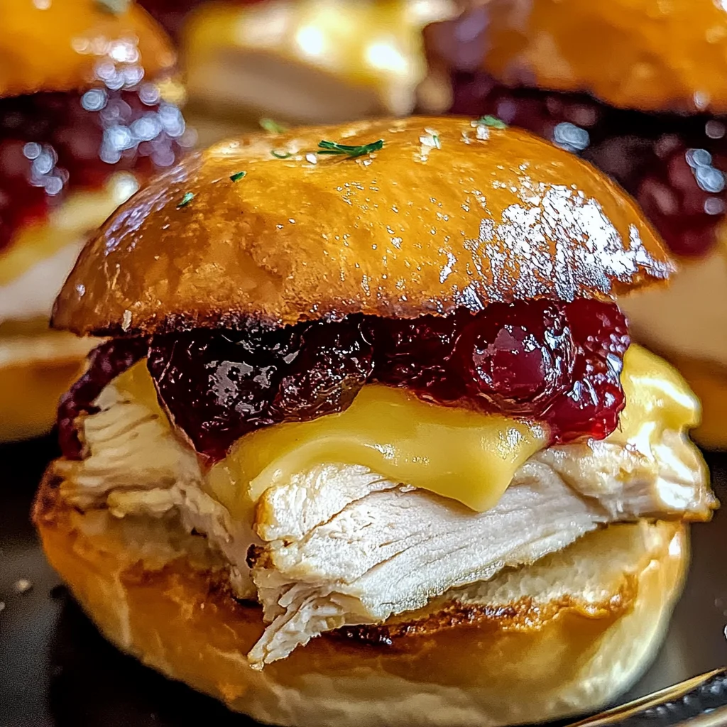 Cheesy Cranberry Turkey Sliders: Irresistibly Easy Leftover Treats
