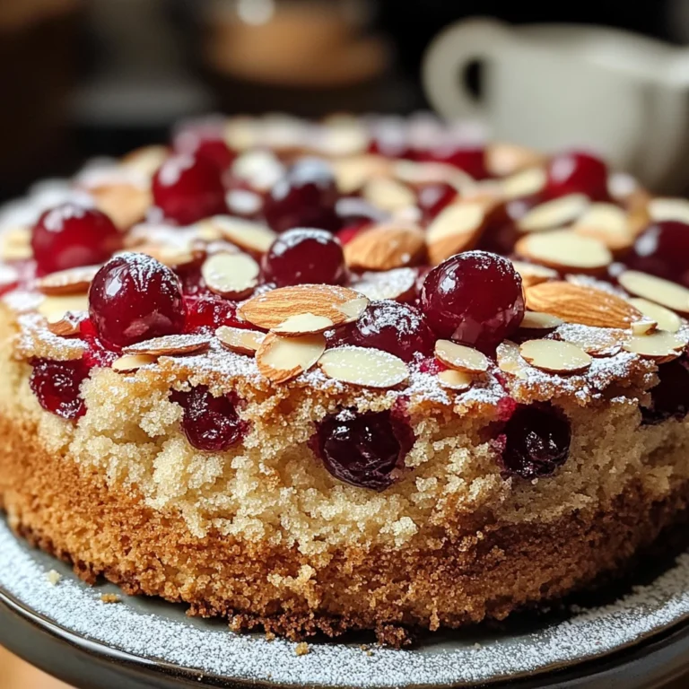 Cherry Almond Cake