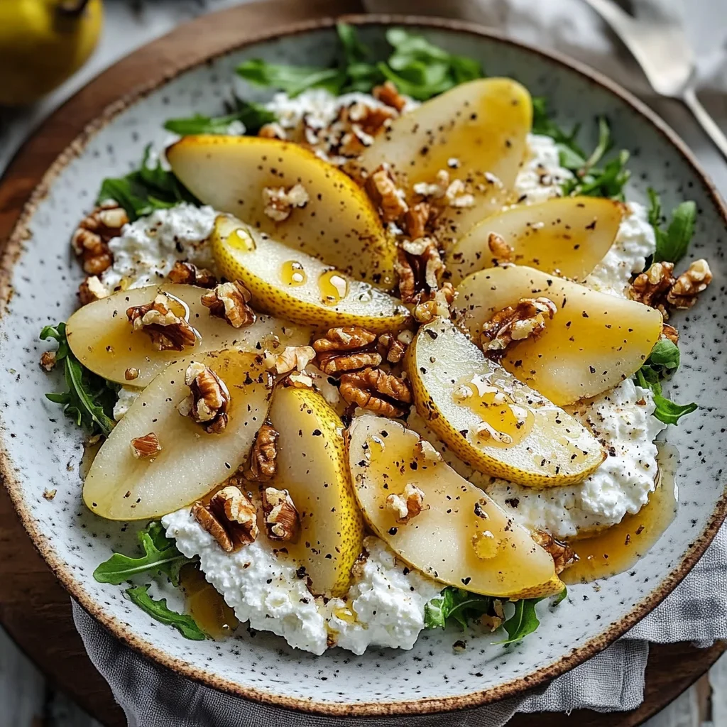 Cottage Cheese Pear Salad