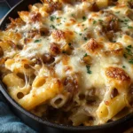 French Onion Pasta Bake