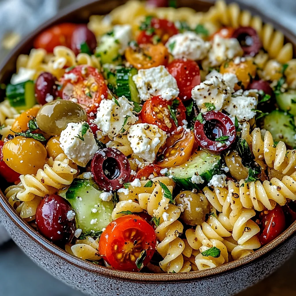 Greek Pasta Salad
