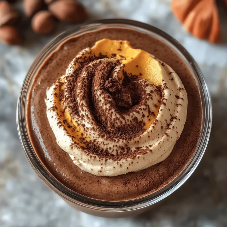Keto Chocolate Pumpkin Mousse