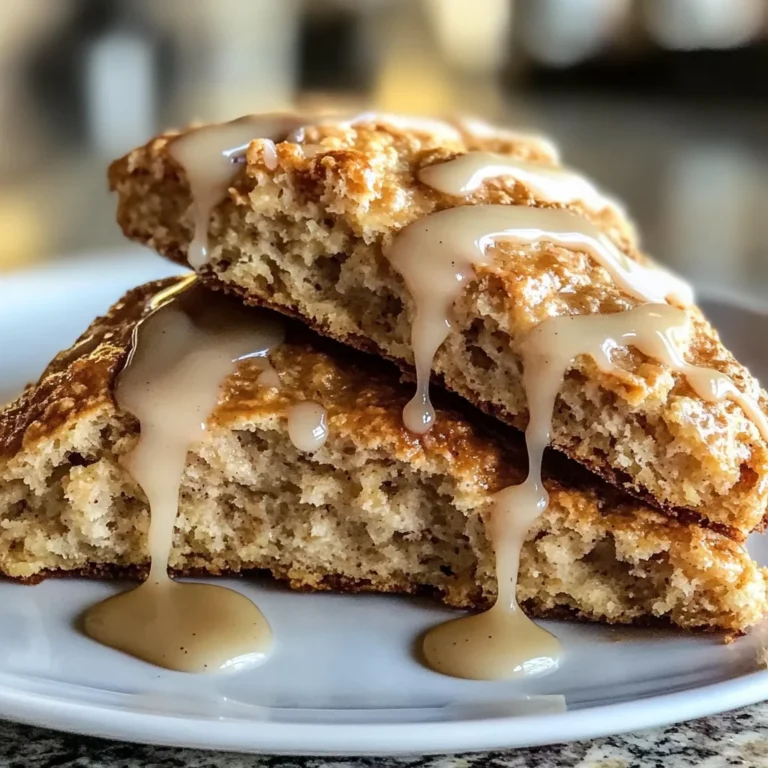 Maple Chai Glazed Scones Recipe