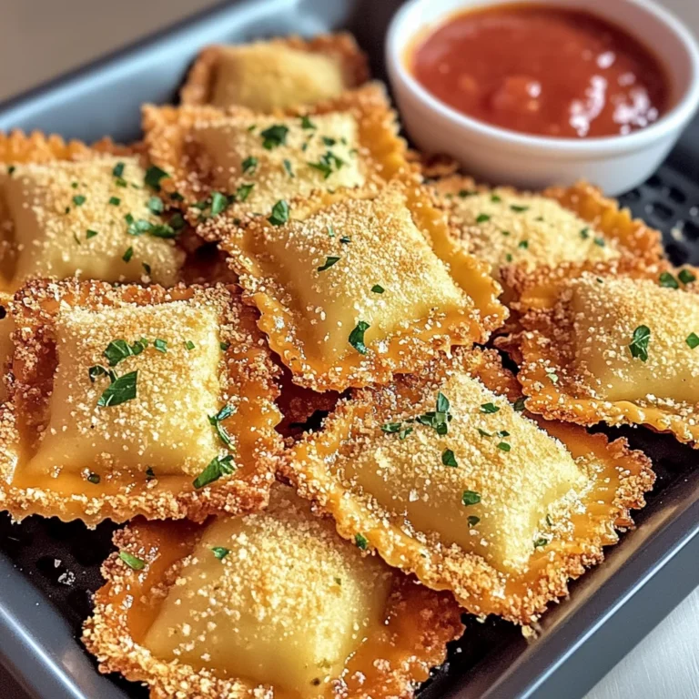 Toasted Ravioli in Air Fryer
