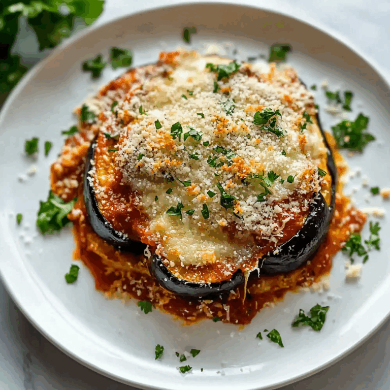Crispy Air Fryer Eggplant Parmesan