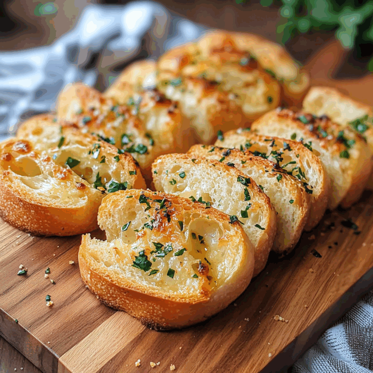 Garlic Bread with Slice Bread Recipe