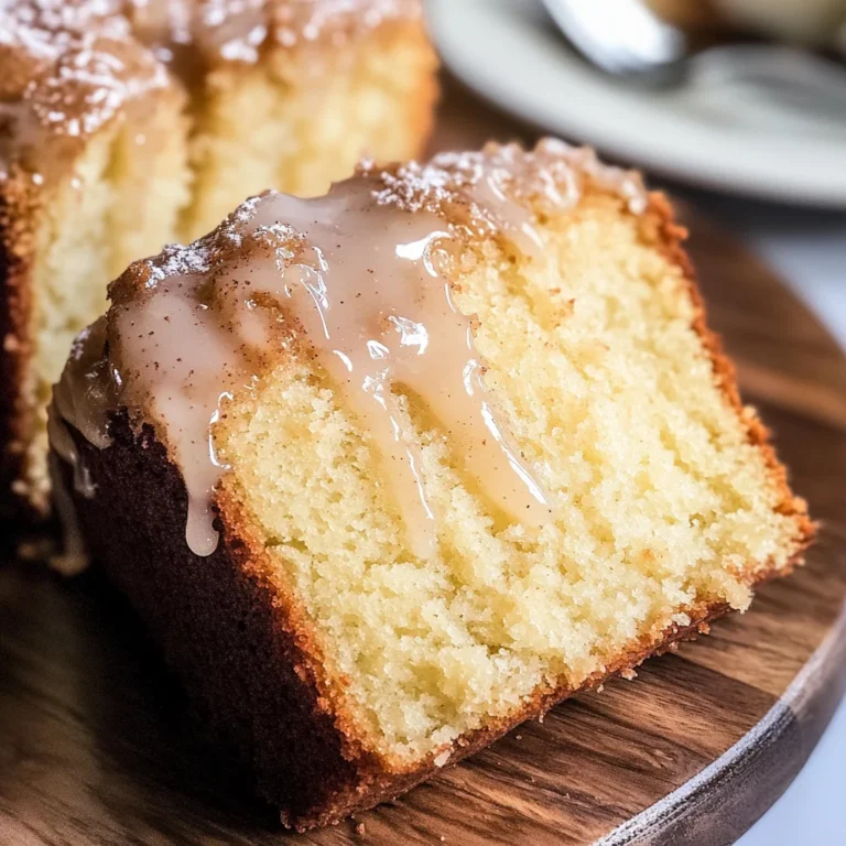 Apple Cider Pound Cake