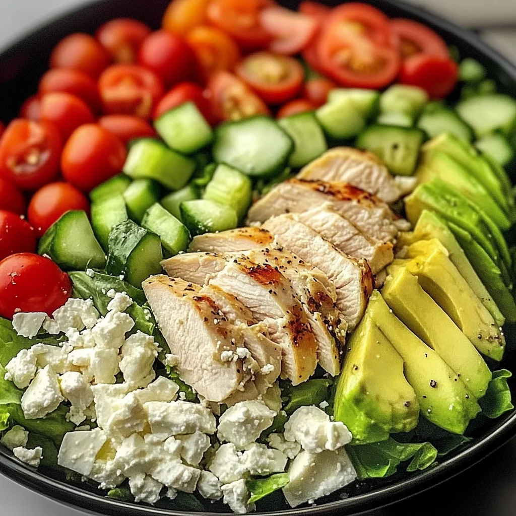 Avocado & Chicken Chopped Salad