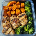 Chicken, Sweet Potato & Broccoli Meal Prep Bowls