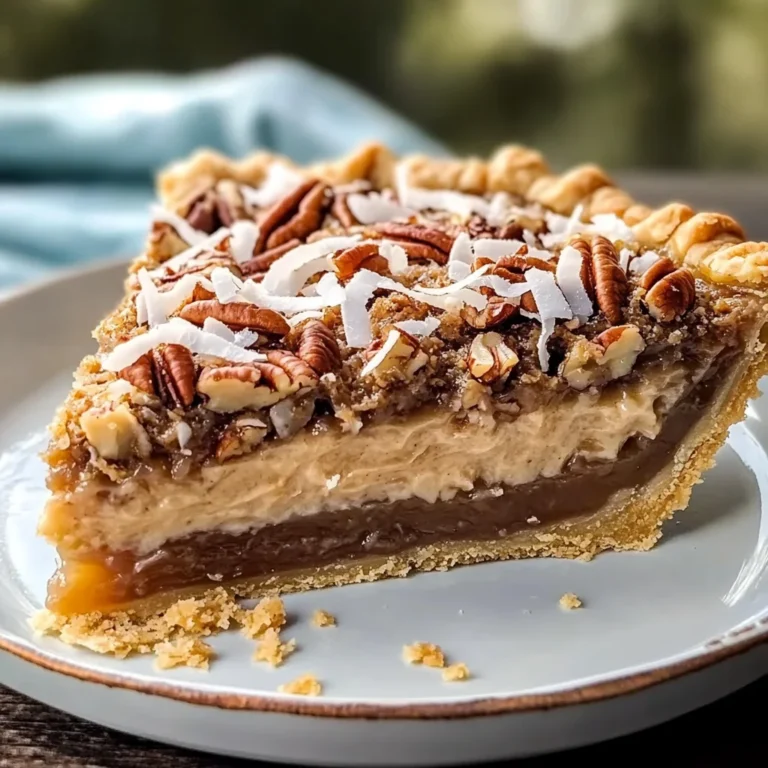 Cream of Coconut Pecan Pie