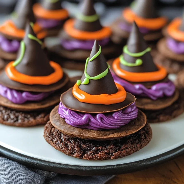 Halloween Witch Hat Cookies