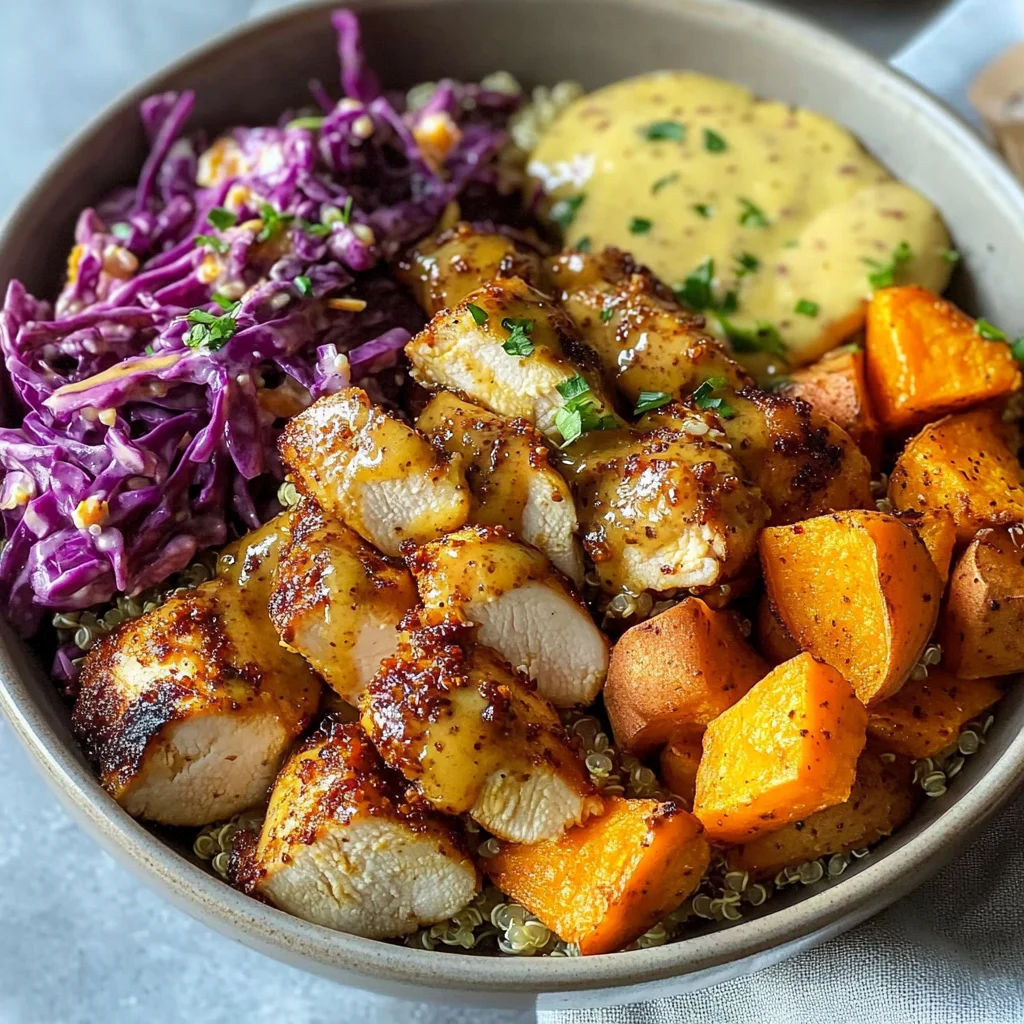 Healthy Hot Honey Chicken Bowls (Sweetgreen Copycat)