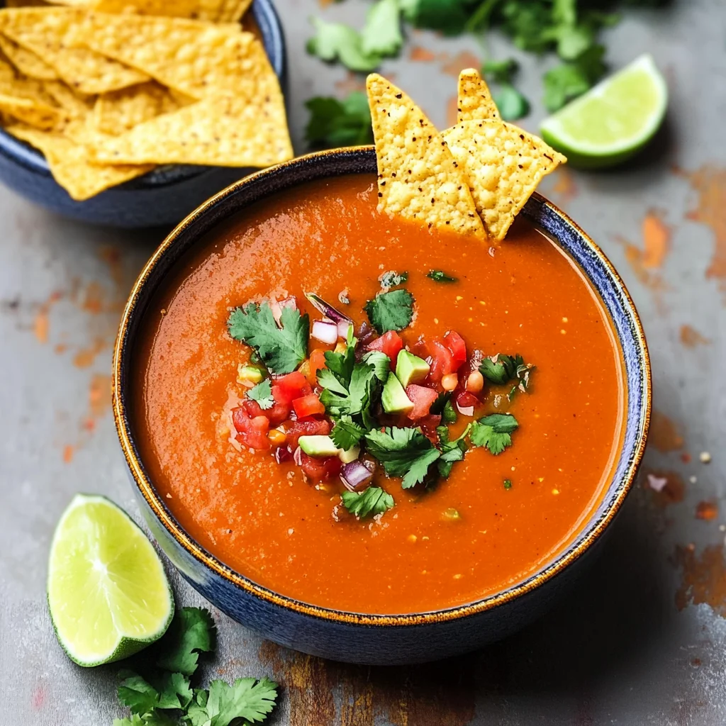 Mexican-Style Tomato Soup