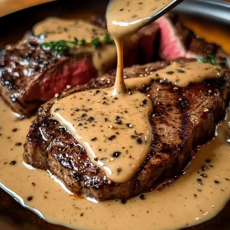 Peppercorn Sauce Recipe for Steak, Chicken, or Pasta