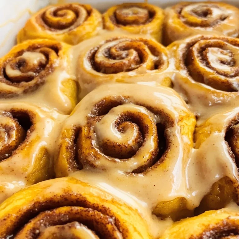 Pumpkin Cinnamon Rolls