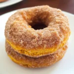 Pumpkin Cinnamon Sugar Donuts