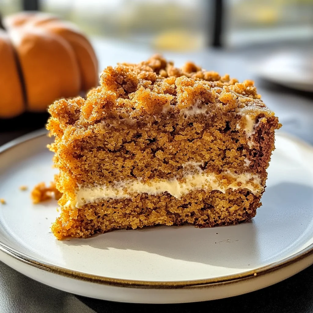 Pumpkin Coffee Cake