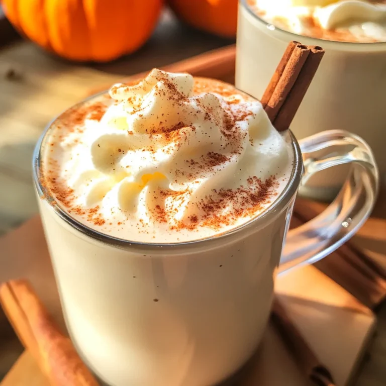 Pumpkin White Hot Chocolate