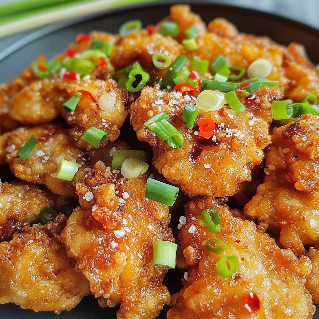 Salt and Pepper Crispy Chicken