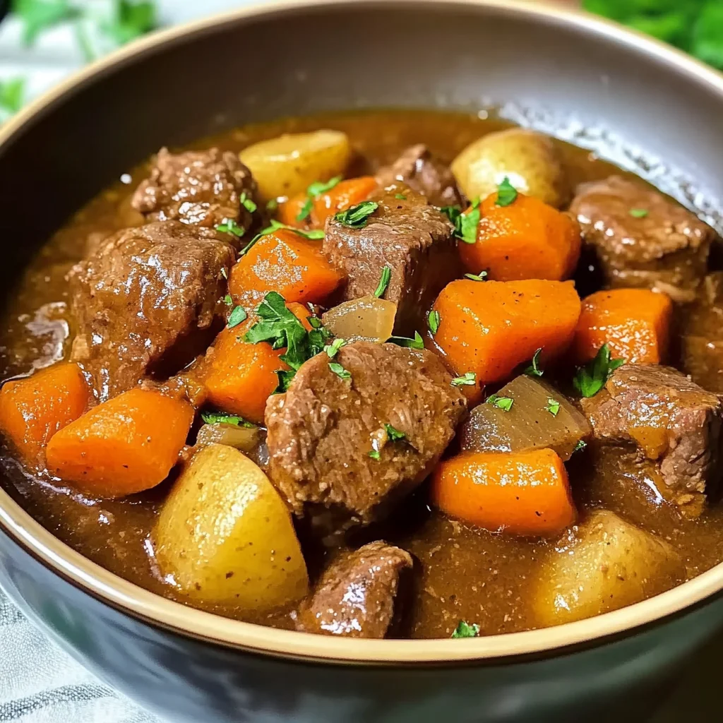 Stove Top Beef Stew