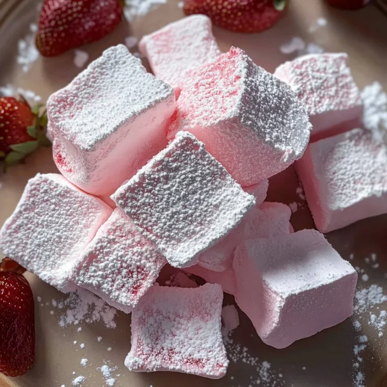 Strawberry Pink Marshmallows