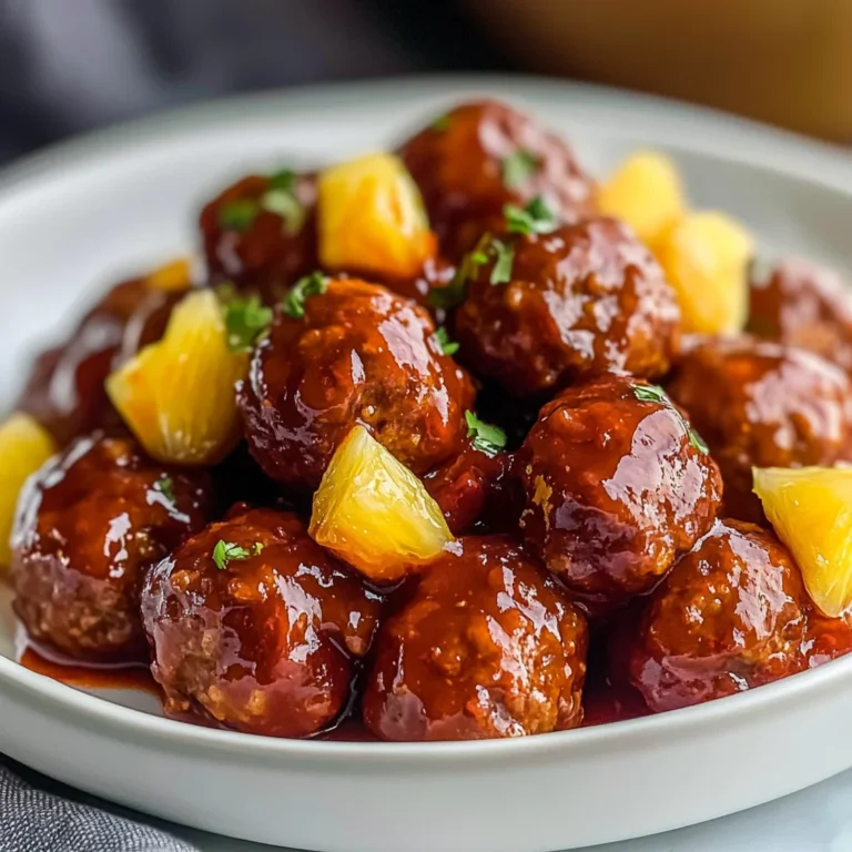 Sweet chili Meatballs Crockpot Recipe
